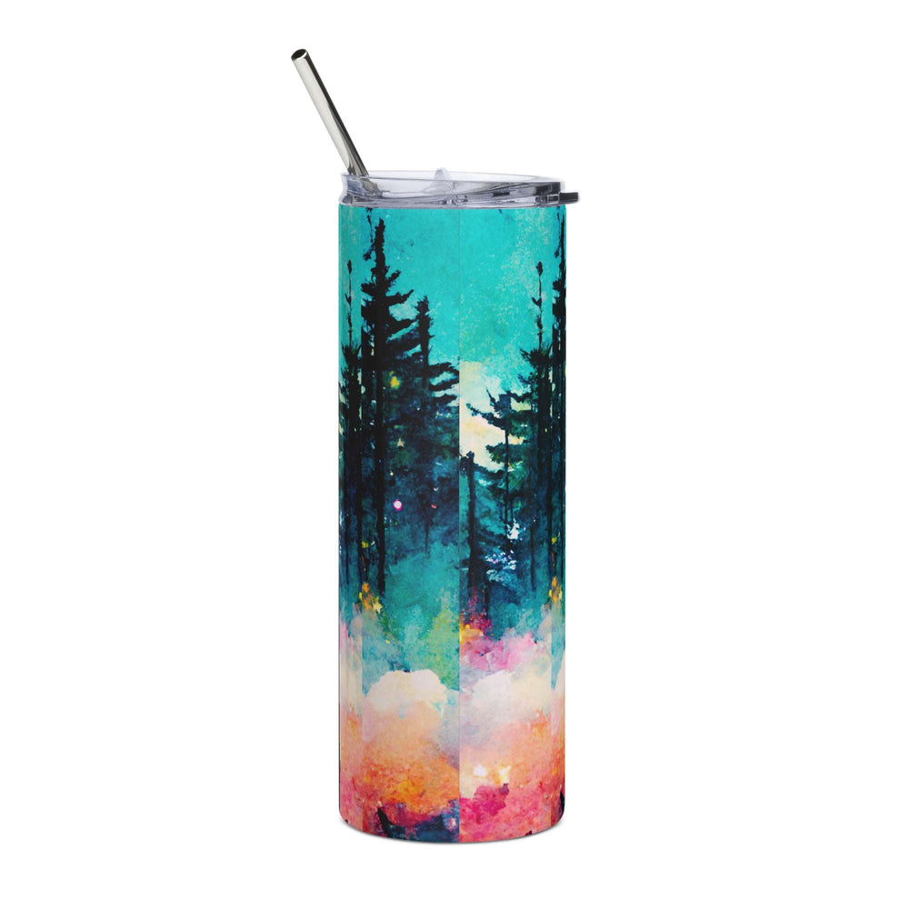 Forest Landscape - Stainless steel tumbler 5114768_15004 24 $ Mugs Fanciful Designs Fanciful Designs