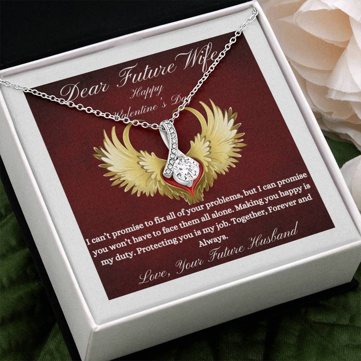 To My Future Wife - Valentine's Day Alluring Beauty Necklace